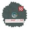 Dark Grey Suede Mat Board for 20x20 Frames - Circle Opening for 6x6 Photos